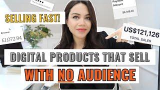 The BEST Digital Products To Make Sales WITHOUT AN AUDIENCE!