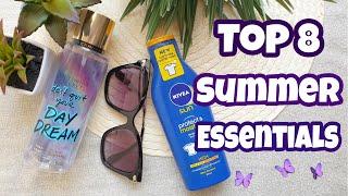 MY TOP 8 SUMMER ESSENTIALS || You Need These!