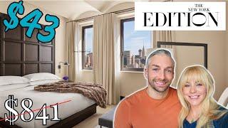 $843 NYC hotel for only $43?! The New York Edition