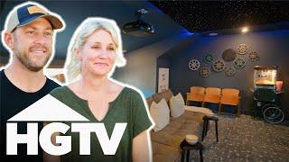 Jenny & Dave Turn This Wasted Attic Space Into A Stunning Home Cinema | Fixer To Fabulous