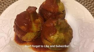 Squash Dolma BAMA recipe | دلمه ی کدو باما