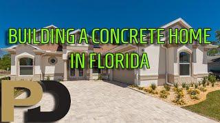 How a concrete home is built in Florida, by Gordon Berken.  Paul Davis Rest. Broward and North Miami