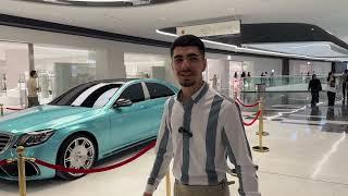 Большой обзор на машины в Tashkent city mall, самые редкие тачки