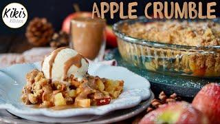 5 Minuten Apple Crumble / schmeckt wie Apfel Streuselkuchen / Apfel-Rezepte 