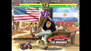 FightCade 2 Art of Fighting 3 - ▶ joshthefunkdoc VS p3luca - Top Players [FT10]