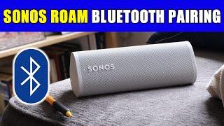 Sonos Roam Bluetooth Pairing: Step-by-Step Tutorial
