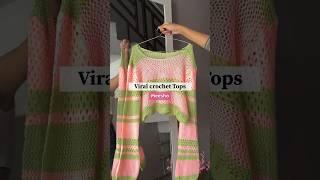 Viral crochet tops from meesho #shortsvideo #meesho #meeshohaul #meeshofinds