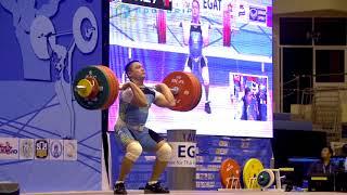 Yermek Omirtay (85) - 203kg Clean and Jerk @ 2015 Asian Championships