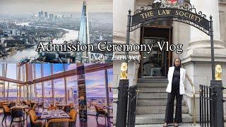 Admissions Ceremony Vlog - New Lawyer