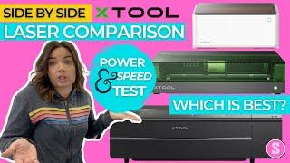 Laser Cutter Comparison: xTool M1, S1 vs P2 (Speed & Power Test)