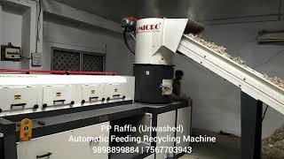 Automatic Plastic Raffia Dana Making Machine