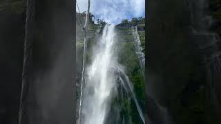 Milford Sound waterfall