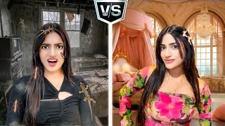 Rs 500 Hotel Vs Rs 50,000 Hotel | CHEAP VS EXPENSIVE Challenge | SAMREEN ALI