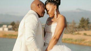 Unathi Tshotwana and Candice Krewu celebrate their wedding twice