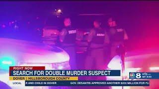 Double-murder suspect still at large, 2 dead