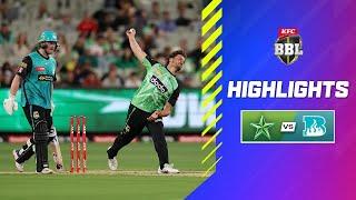 Melbourne Stars v Brisbane Heat Match Highlights | #BBL14