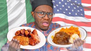 TRYING NIGERIAN FOOD FOR THE FIRST TIME IN AMERICA !