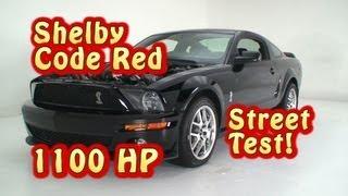 1100 HP Shelby Code Red Mustang Prototype.  Veritas Movie Studio.  Nelson Racing Engines.  NRE.