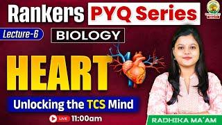 Heart | Rankers PYQ Series | For SSC CGL,CPO,CHSL,MTS | Radhika Ma'am  #pyqseries #ssc