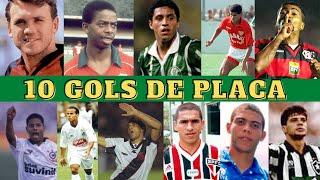 10 Gols dos anos 90 que concorreriam ao prêmio Puskas feitos por equipes brasileiras.