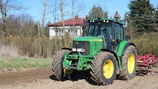  UPRWA WIOSENNA  JOHN DEERE 6620 NA PRZEPALE   GR MITURA