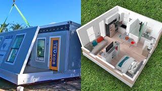 Check out this FOLDABLE $50K tiny house 