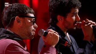 (TESTO) Gazzelle e Fulminacci - Notte prima degli esami (Venditti) @ Sanremo 2024 Serata Cover