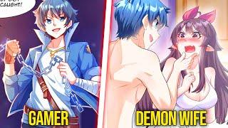 He Is Transported into a Virtual Game But Gets an Demon Wife Instead | Manhwa Recap
