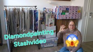 Mein Vorrat an Bildern für den Diamondpainting StashDetox :D