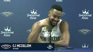 CJ McCollum interview | Pelicans Media Day 2024