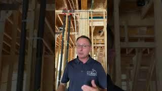 Framing a new custom home in Chapel Hill North Carolina.