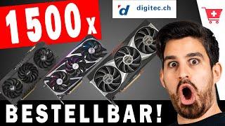 1500 Grafikkarten VERFÜGBAR! RTX 3060, 3070, 3090 | RX 6800, 6900 XT kaufen! Wo GPU Kaufen! Digitec!