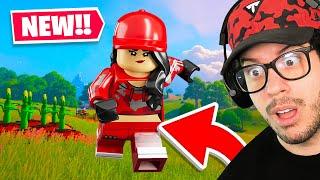 Playing LEGO FORTNITE with MY GIRLFRIEND! (Part 1)