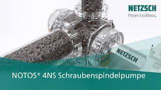 NOTOS® 4NS Doppelspindelpumpe mit Getriebe