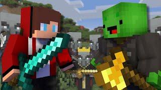MAIZEN : Mikey Becomes a Pillager - Minecraft Animation JJ & Mikey