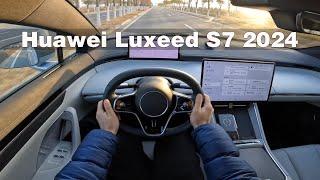 Huawei Luxeed S7 2024 （496 HP） – Visual Review & First Driving Impressions