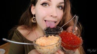 ASMR Caviar  (EATING SOUNDS) Mukbang  