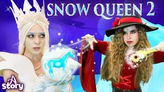 Snow Queen + Snow Queen and The Brave Prince  |Cartoon Khani Urdu | A Story Urdu