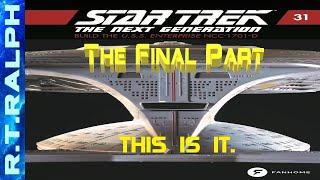 Star Trek: Build The Enterprise D. FINALE, By Fanhome/Eaglemoss/Hero Collector.