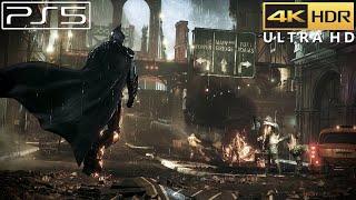 Batman: Arkham Knight (PS5) 4K HDR Gameplay