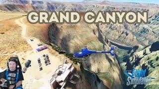 Flying around the GRAND CANYON in MSFS2020!