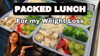 PACKED LUNCH| FOR MY WEIGHT LOSS | JSB and Everything