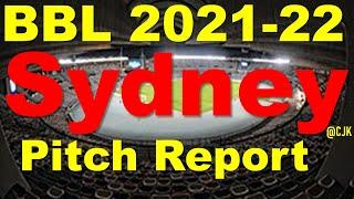 Sydney pitch report | Sydney Cricket Ground, Sydney pitch report| BBL 2021 Pitch Report