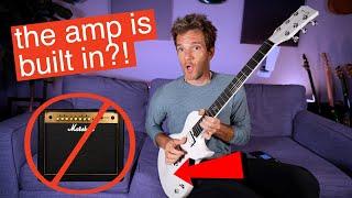 Carbon Fiber AND a Built-In Amp?! This Guitar is WILD!