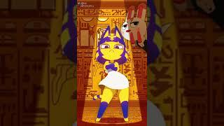 Cat On The Ceiling (Ankha - Animal Crossing) #Shorts