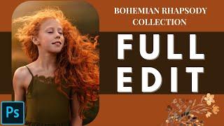 Redhead Tutorial - Bohemian Rhapsody Collection Photoshop