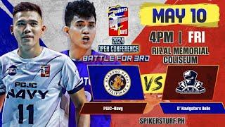 PGJC NAVY vs. D'NAVIGATORS - Full Match | Battle for 3rd | 2024 Spikers' Turf Open Conference