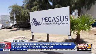 Volunteers raise concers about popular equestrian therapy program