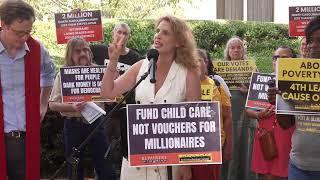 Poor People's Campaign "Deadline for Daycare" Witness Wednesday Action at the North Carolina General