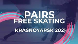 LIVE  | Pairs  Free Skating | Krasnoyarsk  2021 #JGPFigure